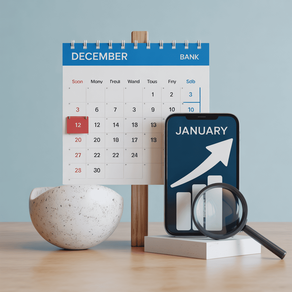 הנה תיאור תמונה אופטימלי (Alt Text) המיועד לקידום האתר (SEO) ולנגישות, עבור התמונה הראשית של הכתבה: תיאור התמונה (Alt Text): "לוח שנה המציג את מועדי הקדמת קצבאות הביטוח הלאומי לדצמבר 2025 וגרף המראה צפי לעליית קצבאות בינואר 2026 על גבי טאבלט דיגיטלי.