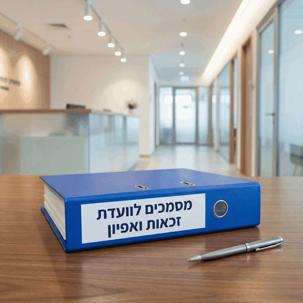 קלסר לועדת זכאות ואפיון