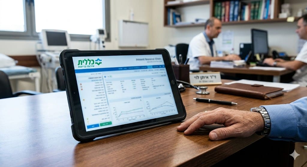 "תמונת אילוסטרציה: ניהול תיק רפואי דיגיטלי"